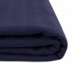 Простынь на резинке Iris Home. Отель Сатин страйп темно-синего цвета