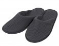 Тапочки вафельные Lotus Home. Waffle Antrasit