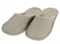 Тапочки вафельные Lotus Home. Waffle kahve