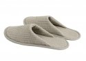 Тапочки вафельные Lotus Home. Waffle kahve