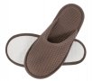 Тапочки вафельные Lotus Home. Waffle brown