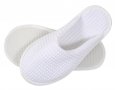 Тапочки вафельные Lotus Home. Waffle white