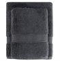 Полотенца махровые Lotus Home. Grand soft twist antrasit