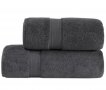 Полотенца махровые Lotus Home. Grand soft twist antrasit