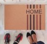 Коврик придверный IzziHome. Perla Kapi Paspasi Bej Home Gizgili