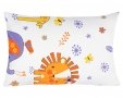 Наволочка дитяча Home Line. Мадагаскар жовтий/фіолетовий