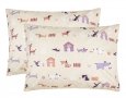 Набор наволочек Home Line. Бязь Гав-гав пісочний 120