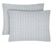 Набор наволочек Home Line. Бязь Паркет сіро-блакитний 140