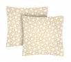 Набор наволочек Home Line. Бязь Зорі в горох пудра 140