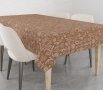 Скатерть Home Line. Паста цвета светло-коричневый/суровый
