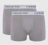 Боксеры мужские 2 шт. German Volf. 23101-1 хлопок серого цвета