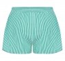 Боксеры мужские широкие из хлопка German Volf. 2316 белые в зеленую полоску