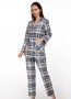 Пижама фланелевая German Volf. 00065 рубашка и брюки
