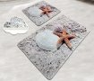 Набір килимків для ванної кімнати Chilai Home. Starfish djt