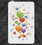 Коврик для ванной Tabe. Hearts balloon