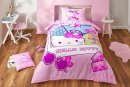 Подростковое постельное белье TAC. Ранфорс Hello Kitty Travel