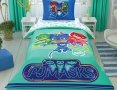 Подростковое постельное белье TAC. PJ Masks Move Ранфорс