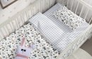 Постельное белье в детскую кроватку ТЕП. Ретро тачки