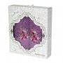 Набір з 2-х махрових рушників Gursan. Cotton Malina Purple