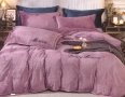 Велюровое постельное белье Koloco. Monica фиолетовое
