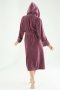 Халат женский махровый бамбуковый Nusa. 6890 murdum