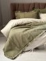 Жаккардовое покрывало с наволочками Saheser. Tziana khaki