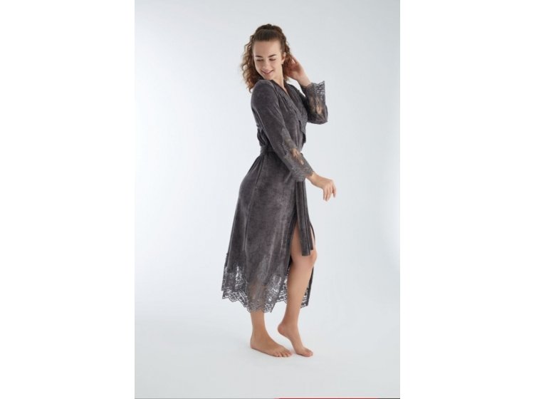 Халат женский Nusa. ns 0383 antrasit