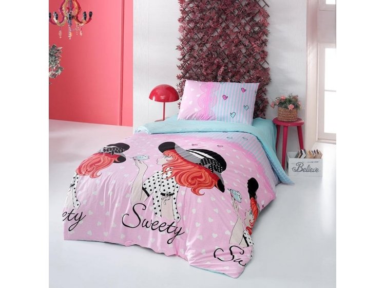 Подростковое постельное белье Altinbasak.   Swety girl