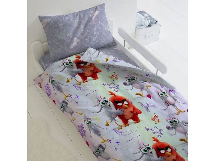 Детское постельное белье Уютный дом. Angry Birds 2 Ред и Сильвер