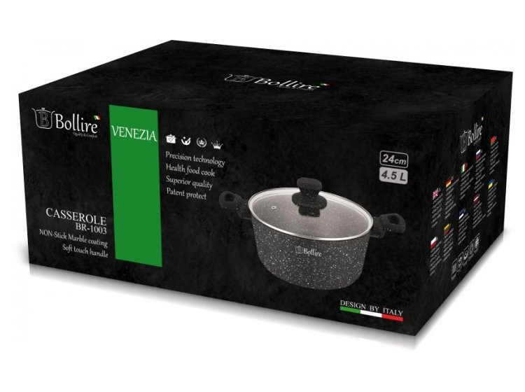 Кастрюля Bollire. BR-1003 VENEZIA упаковка