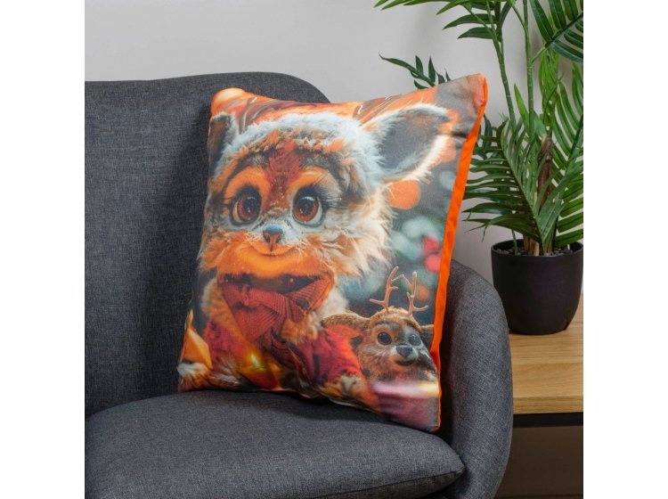 Подушка декоративная Home Line. Лисеня зі свічкою