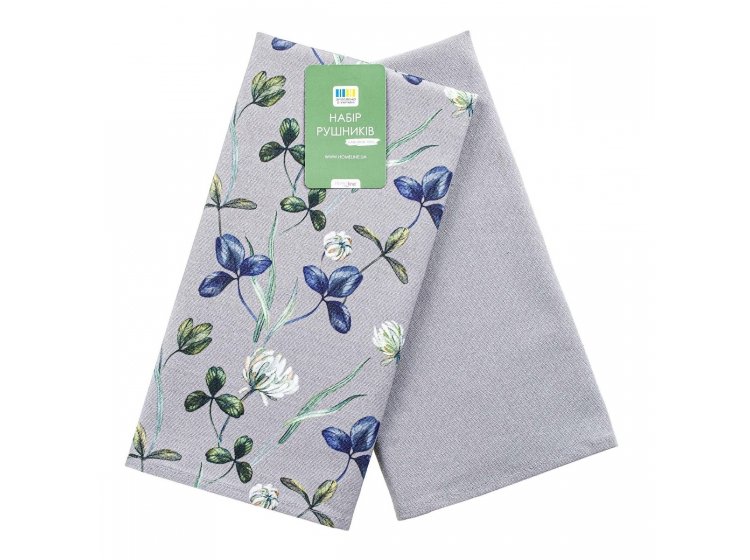 Набор из 2-х кухонных полотенец Home Line. Полупанама Конюшина