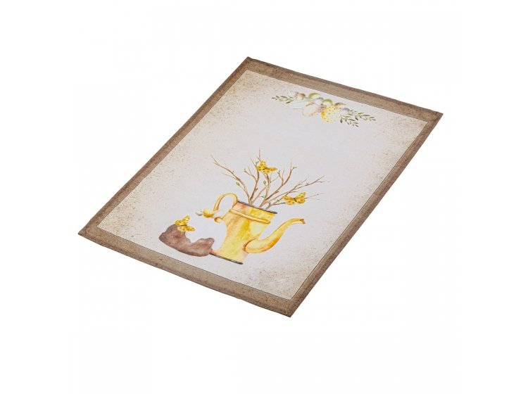 Кухонное полотенце Home Line. Жовтий глечик та куліч