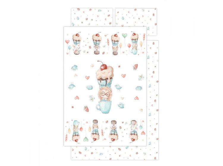 Детское постельное белье Home Line. Поплин Іжачок.