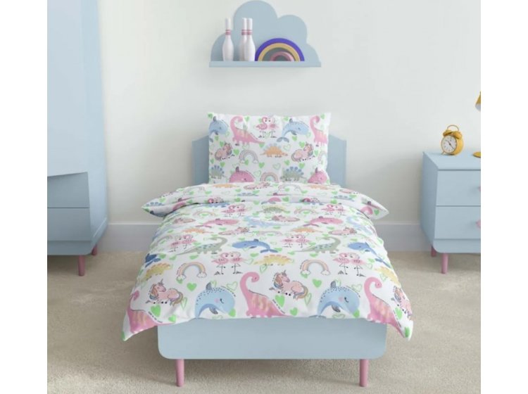 Подростковое постельное белье ТЕП.  Soft Dreams Дино