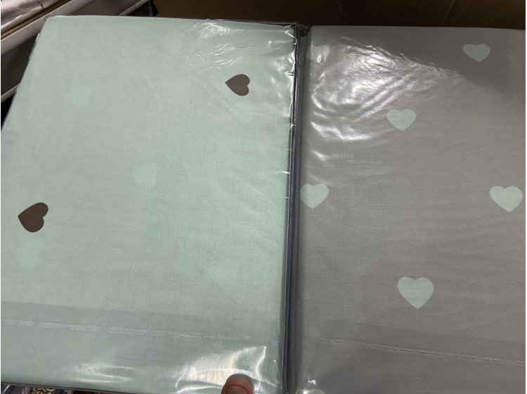 Постельное белье ТЕП. Mint and Grey Hearts