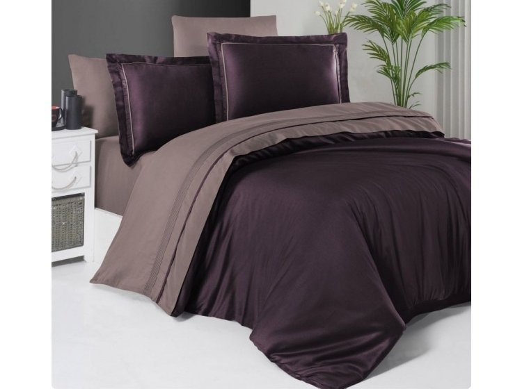 Постельное белье First Choice. DELUXE Satin Serenity Purple-Lilac