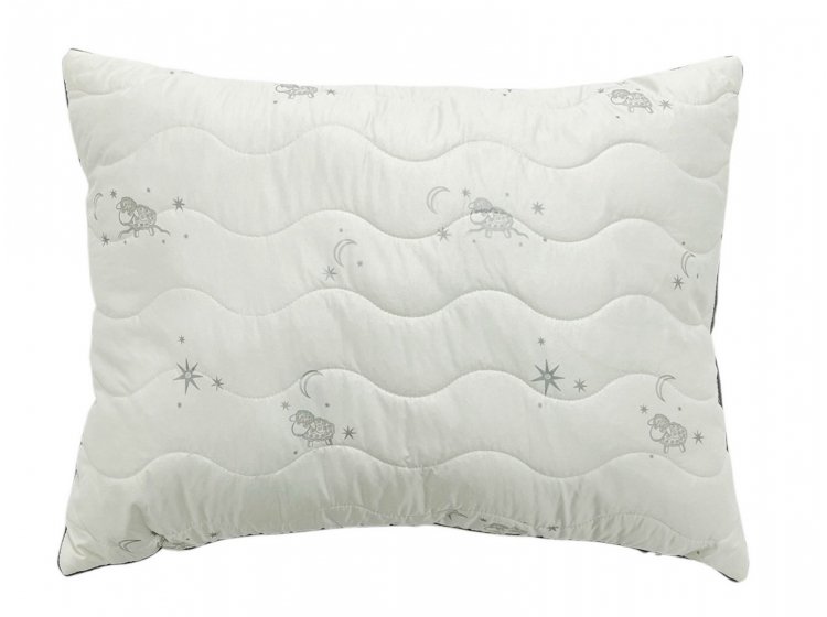 Гипоаллергенная стеганая подушка ArCloud. Lamb Merino Beige