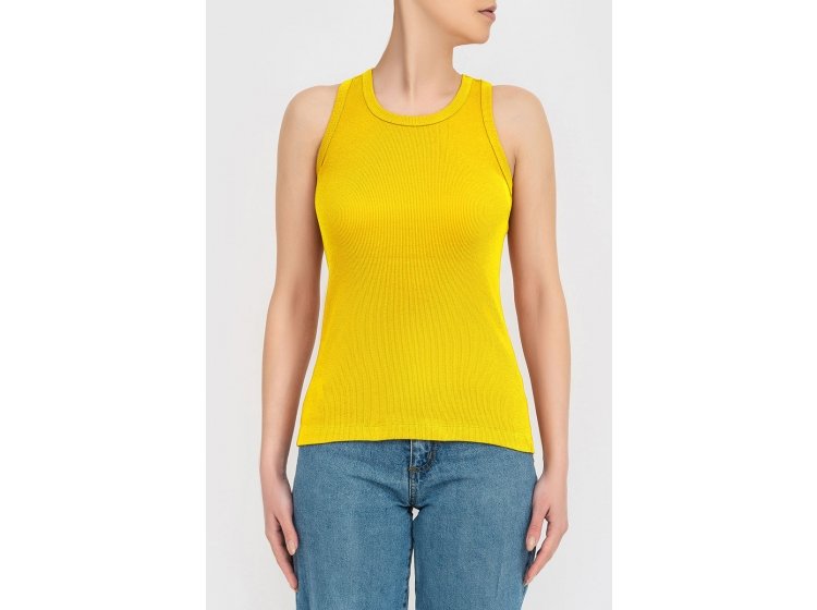 Майка борцовка женская German Volf. 21021-3 желтого цвета