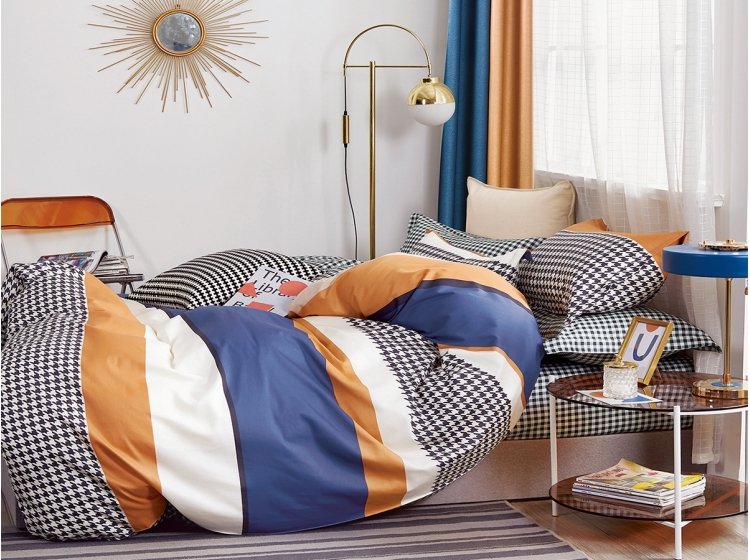 Постельное белье Novita. Сатин 21215 А/В