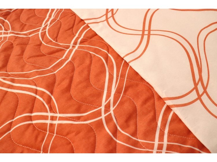 Покрывало-пододеяльник стеганое Lighthouse. 4 сезона Weave Orange