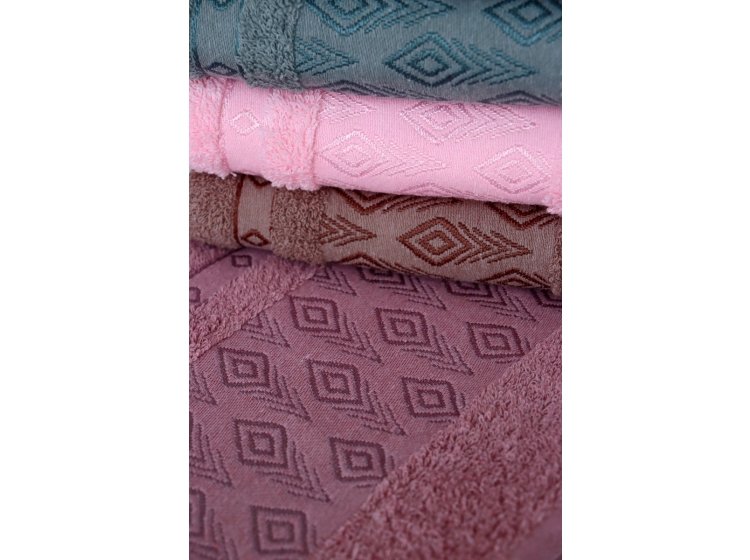 Набор махровых полотенец IzziHome. Rhombus