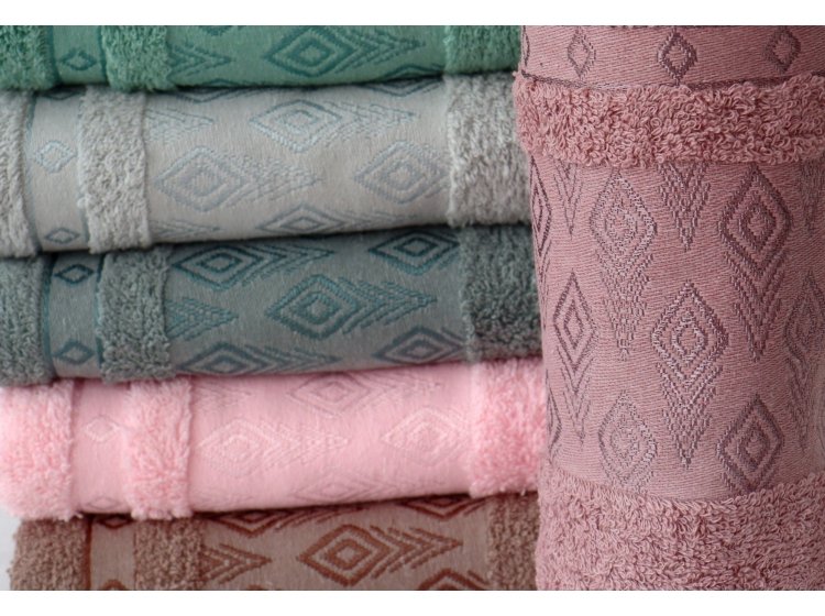 Набор махровых полотенец IzziHome. Rhombus