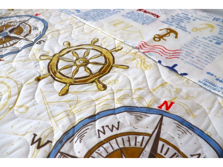 Универсальное одеяло-покрывало Lighthouse. 4 сезона Sea