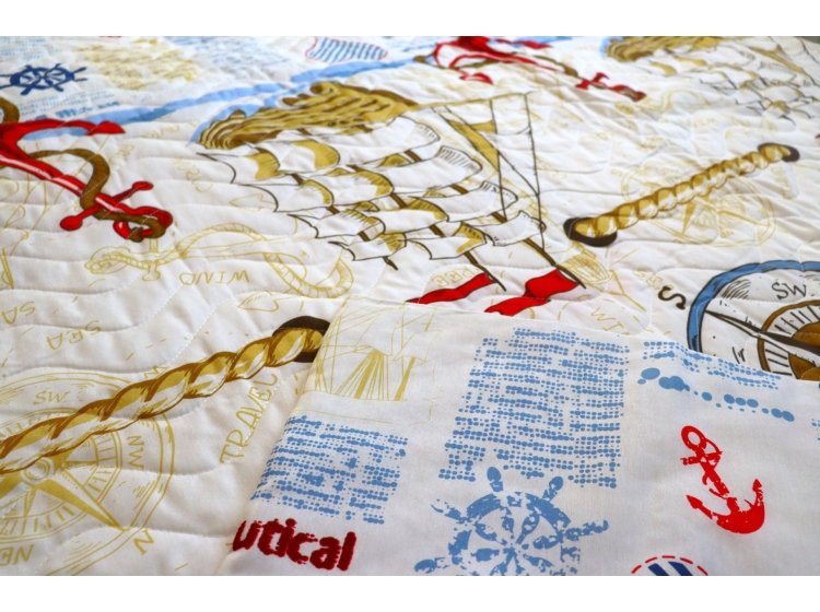 Универсальное одеяло-покрывало Lighthouse. 4 сезона Sea