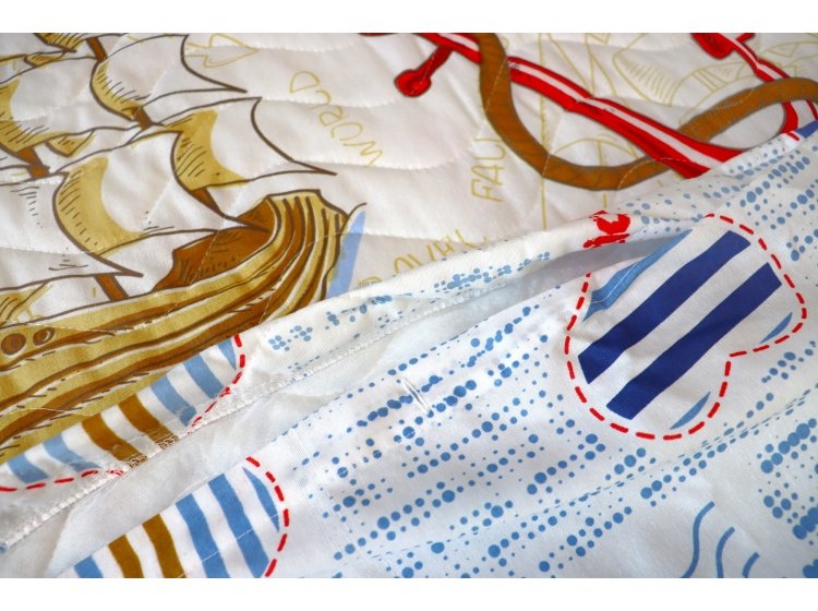 Универсальное одеяло-покрывало Lighthouse. 4 сезона Sea