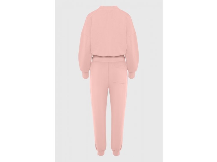 Брюки джоггеры женские German Volf. 23072 розовый кварц. Со свитшотом