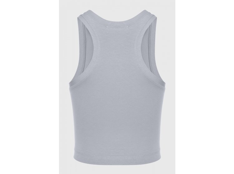 Майка боксерка женская короткая German Volf. 23095 серого цвета