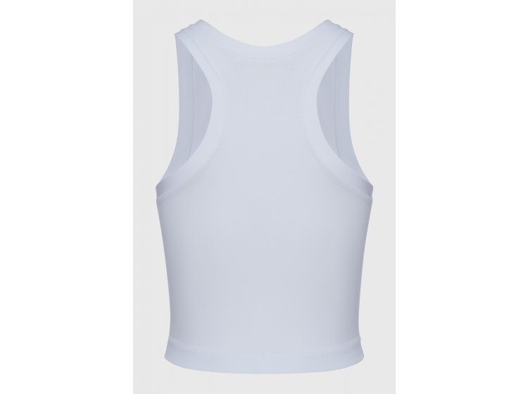 Майка боксерка женская короткая German Volf. 23096 белого цвета