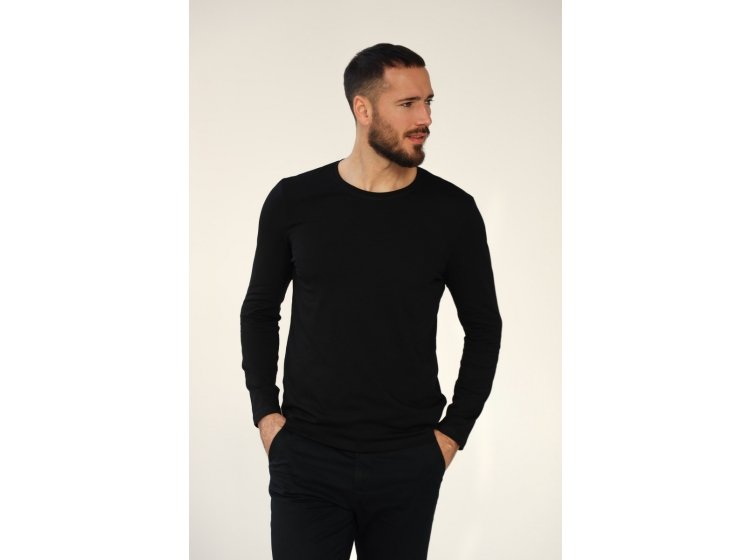 Лонгслив мужской German Volf. 23115 черного цвета